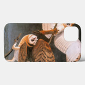 Coques Case-Mate iPhone Audubon : Chouette de l'étable (Verso (horizontal))