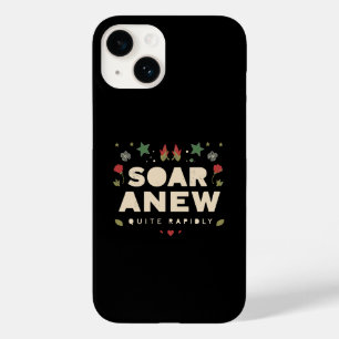 Coque Pour iPhone 14 Augmentez votre style avec la collection "Soar Ane