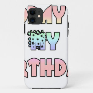 Case-Mate iPhone Case Aujourd'hui est mon art d'anniversaire