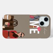 Coques Case-Mate iPhone Aujourd'hui, je choisis (Verso (horizontal))