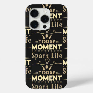 Coque iPhone 15 Pro Aujourd'hui Moment, la vie étincelante