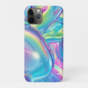 Case-Mate iPhone Case Aura esthétique dégradé en métal liquide holograph