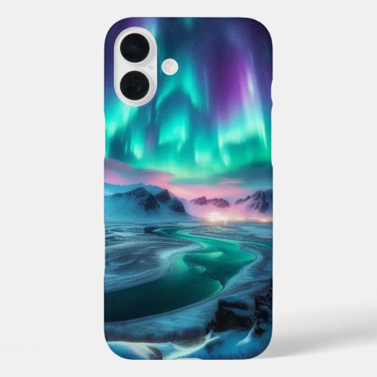 Coques Case-Mate iPhone Aurora Borealis (Verso)