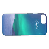 Coques Case-Mate iPhone Aurora Borealis personnalisé (Dos (Horizontal))