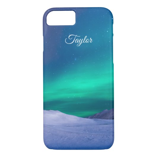 Coques Case-Mate iPhone Aurora Borealis personnalisé (Dos)