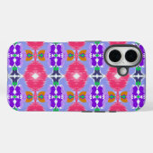 Coques Case-Mate iPhone Aurore Vive Kaléidoscope Fleur Électrique (Verso (horizontal))