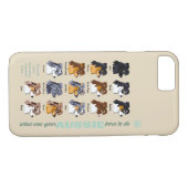 Coques Case-Mate iPhone Aussie Couleurs - Phone Mariez (Dos (Horizontal))