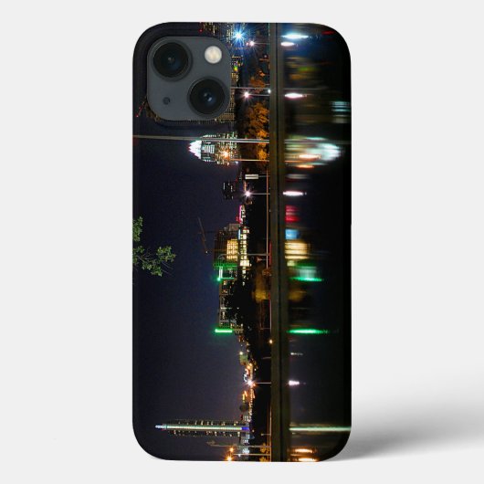 Coques Case-Mate iPhone Austin Texas Night Skyline 1 (Verso)