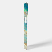 Coques Case-Mate iPhone Australian Opal Stone Texture Luxe Personnalisé (Verso / Droite)