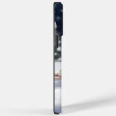 Coques Case-Mate iPhone Australian Shepherd hiver neige de Noël (Verso / Droite)