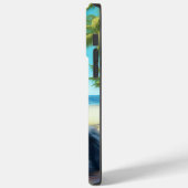 Coques Case-Mate iPhone Australian Shepherd On Beach amoureux des chiens c (Verso / Gauche)