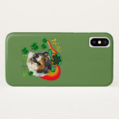 Coques Case-Mate iPhone Australian Shepherd St patrick (Dos (Horizontal))