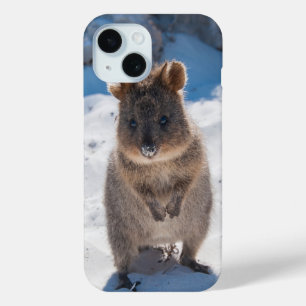 Coque Pour iPhone 15 Australie Quokka sur la plage