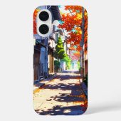 Coques Case-Mate iPhone AutAutomne Cosy Street (Verso)
