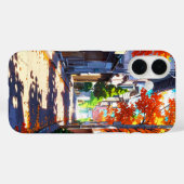Coques Case-Mate iPhone AutAutomne Cosy Street (Verso (horizontal))