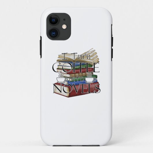Coques Case-Mate iPhone Auteur Je Transforme Le Café En Écriture De Romans (Dos)