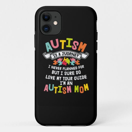 Coques Case-Mate iPhone Autism Matching Famille Sensibilisations sur l'aut (Dos)