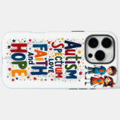 Coques Case-Mate iPhone Autisme (Verso (horizontal))