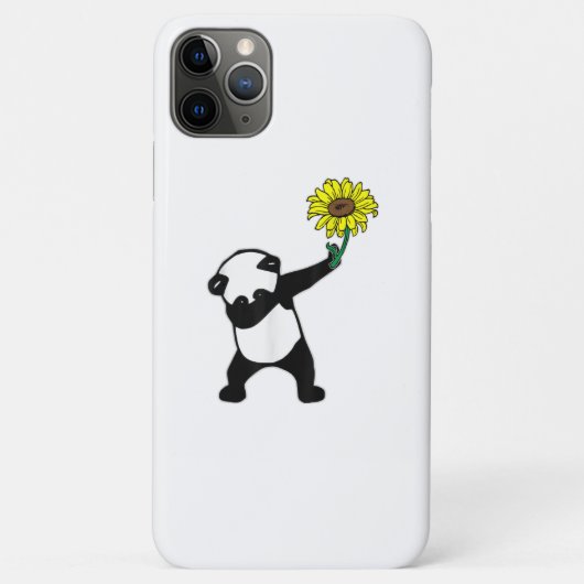 Coques Case-Mate iPhone Autiste | Dabing Panda Bear Tournesol (Dos)