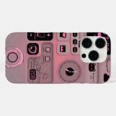 Coques Case-Mate iPhone Autocollant de téléphone esthétique rose mignon (Verso (horizontal))
