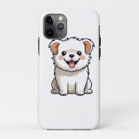 Autocollant vinyle de chiot Kawaii mignon - Dessin