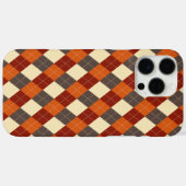 Coques Case-Mate iPhone Automne/Automne En vichy motif (Verso (horizontal))