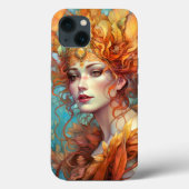Coques Case-Mate iPhone Automne Automne Reine Déesse Imaginaire Art (Verso)