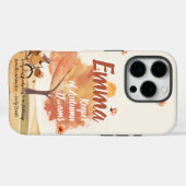 Coques Case-Mate iPhone Automne Dreams Girls - Poster d'art personnalisé (Verso (horizontal))