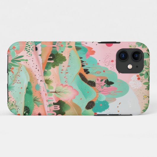 Coques Case-Mate iPhone Automne en Corée (Dos (Horizontal))