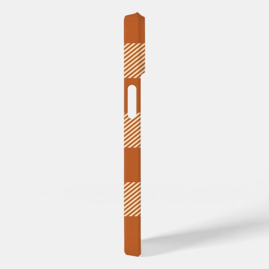 Coques Case-Mate iPhone Automne En vichy Motif personnalisé (Verso / Droite)