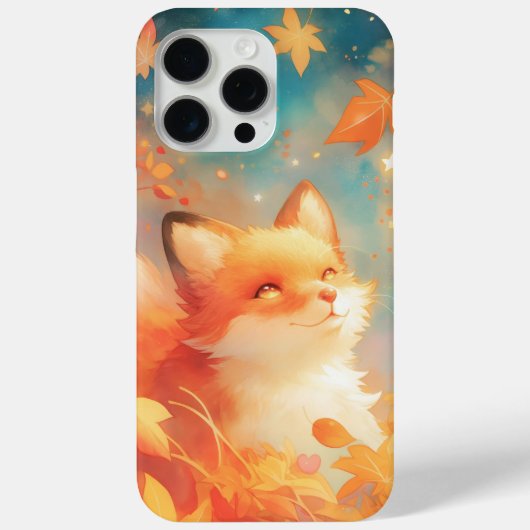 Coques Case-Mate iPhone Automne Enchanted Fox (Verso)