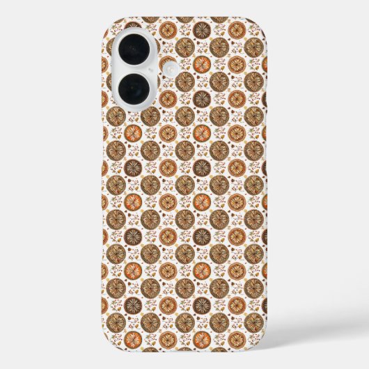 Coques Case-Mate iPhone Automne Mandala Yarn Motif d'aquarelle (Verso)