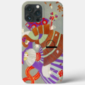 COQUES Case-Mate iPhone AUTOMNE QUITTE DANS LE MONOGRAMME DE MODE VENT/BEA (Verso)