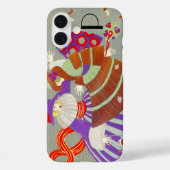 COQUES Case-Mate iPhone AUTOMNE QUITTE DANS LE MONOGRAMME DE MODE VENT/BEA (Verso)