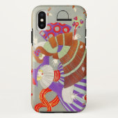 COQUES Case-Mate iPhone AUTOMNE QUITTE DANS LE MONOGRAMME DE MODE VENT/BEA (Dos)