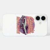 Coques Case-Mate iPhone Automobile de style Vaporwave classique (Verso (horizontal))