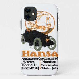 Coque iPhone 11 Automobile Hansa 1914