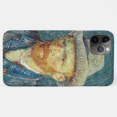 Coques Case-Mate iPhone Autoportrait de Vincent Van Gogh avec chapeau de f (Dos (Horizontal))