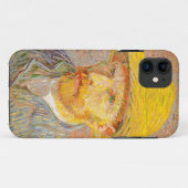 Coques Case-Mate iPhone Autoportrait de Vincent Van Gogh avec chapeau de p (Dos (Horizontal))