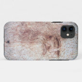 Coques Case-Mate iPhone Autoportrait, Léonard de Vinci (Dos (Horizontal))