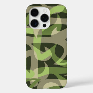 iPhone 16 Pro Case Autoroute Abstraite rétro psychédélique