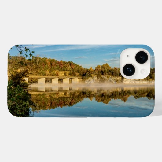 Coques Case-Mate iPhone Autumn Glow Lake Springfield (Verso (horizontal))