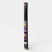Coques Case-Mate iPhone Autumn Leaves Rustic Patchwork (Dos/Gauche)