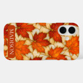 Coques Case-Mate iPhone Autumn Maple Leaf  (Verso (horizontal))
