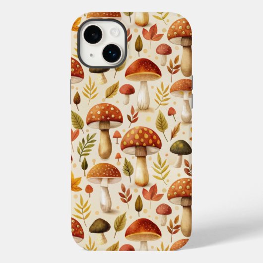 Coques Case-Mate iPhone Autumn Mushrooms (Verso)