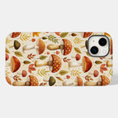 Coques Case-Mate iPhone Autumn Mushrooms (Verso (horizontal))