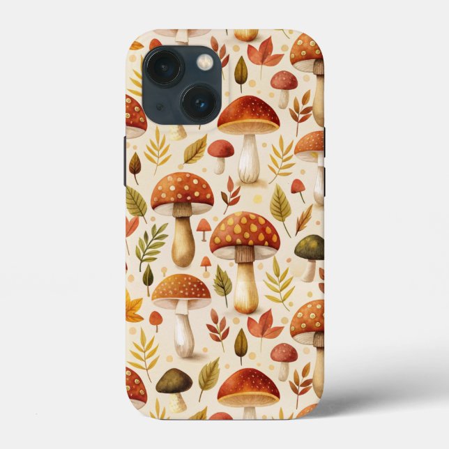 Coques Case-Mate iPhone Autumn Mushrooms (Verso)