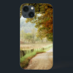 iPhone 13 Case Autumn on a Country Road<br><div class="desc">Home décor</div>