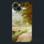 Coques Pour iPhone Autumn on a Country Road<br><div class="desc">Home décor</div>