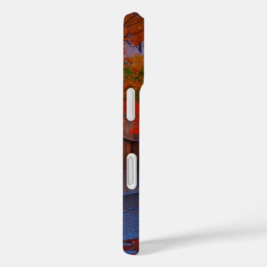 Coques Case-Mate iPhone Autumn Riverside Town (Verso / Droite)